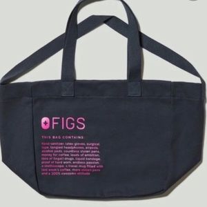 Figs Night Sky Canvas Tote